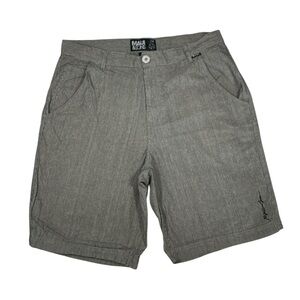 Maui & Sons Men’s Cotton Shorts Size 34 Gray Casual Surf Skate